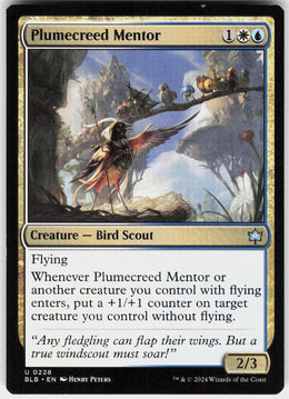Plumecreed Mentor #228 NM