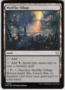 Mudflat Village #257 NM
