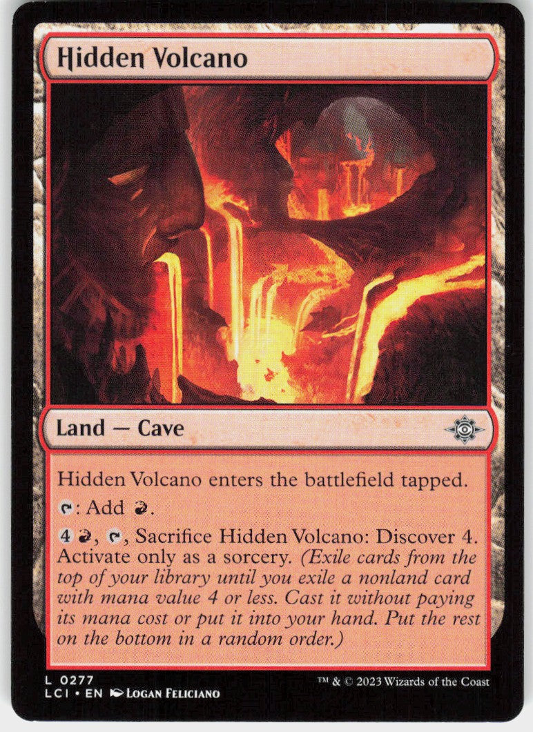 Hidden Volcano #277 NM