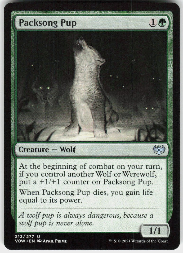 Packsong Pup #213 NM