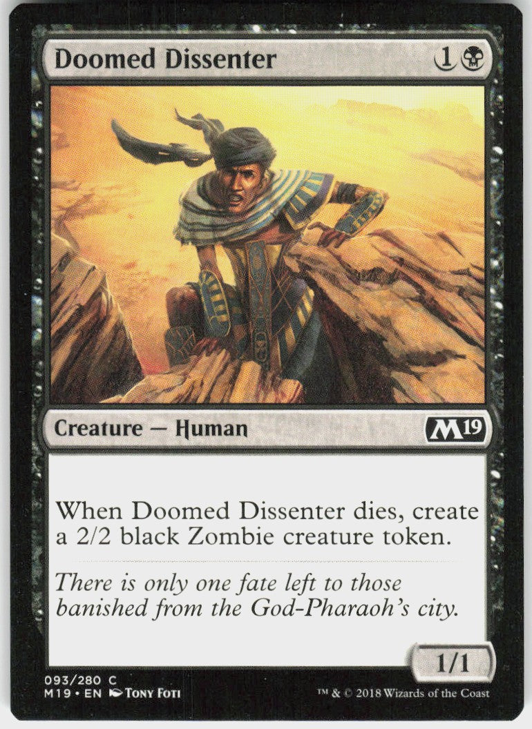 Doomed Dissenter #93 NM