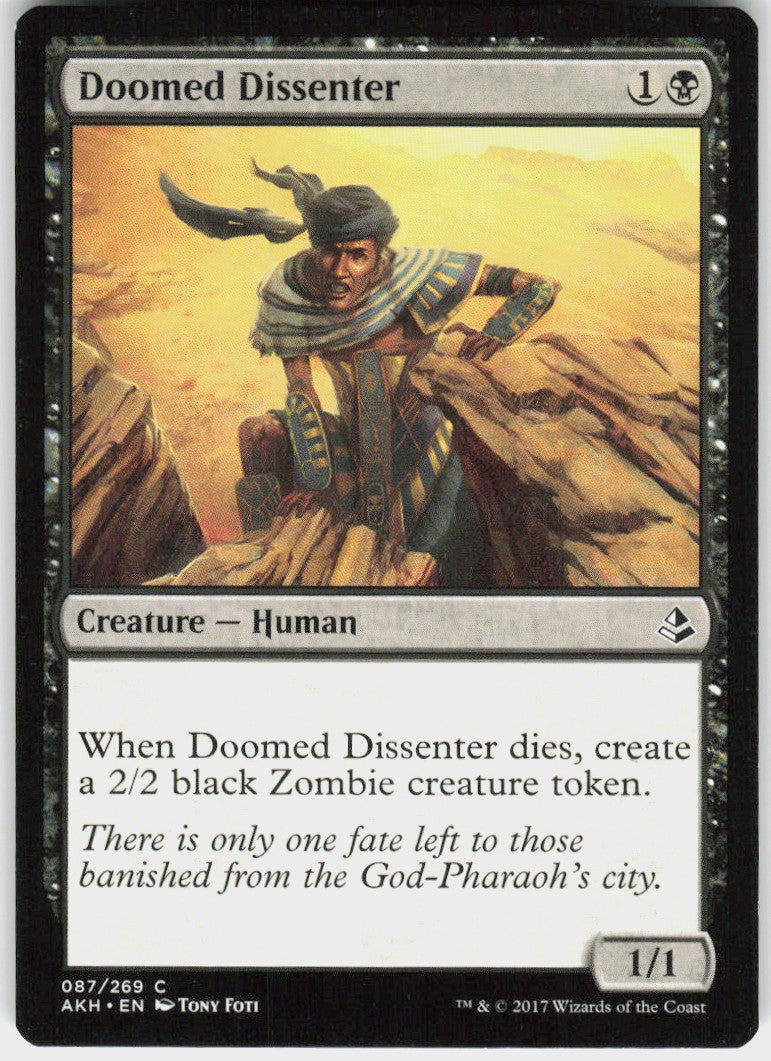Doomed Dissenter #87 NM
