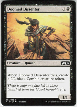 Doomed Dissenter #93 NM