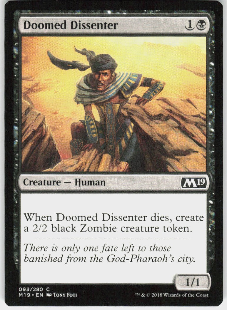 Doomed Dissenter #93 NM