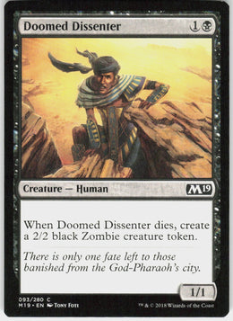 Doomed Dissenter #93 NM