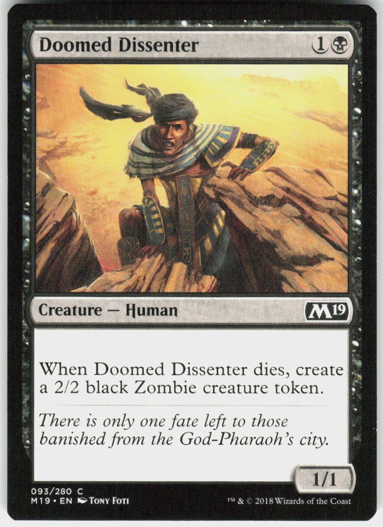 Doomed Dissenter #93 NM
