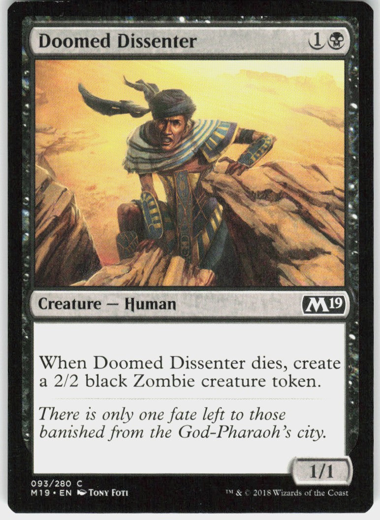 Doomed Dissenter #93 NM