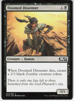 Doomed Dissenter #93 NM