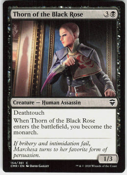 Thorn of the Black Rose #154 NM