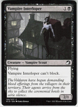 Vampire Interloper #125 NM