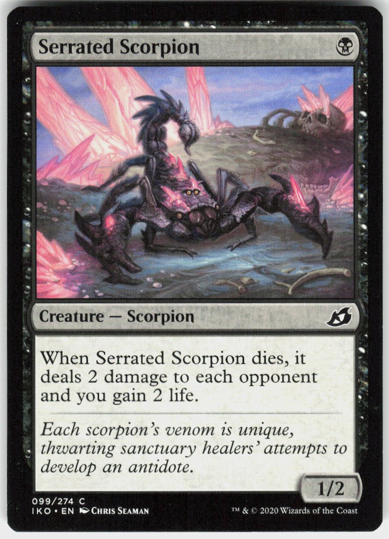 Serrated Scorpion #99 NM