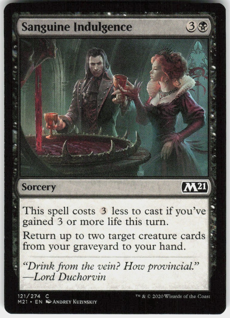Sanguine Indulgence #121 NM
