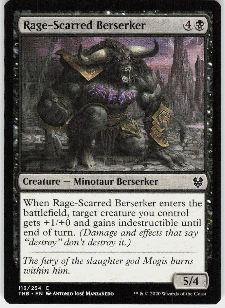 Rage-Scarred Berserker #113 NM