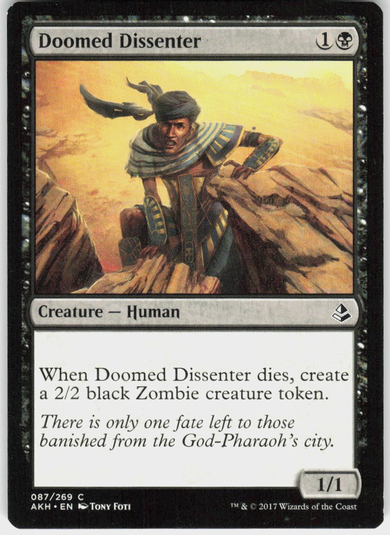 Doomed Dissenter #87 NM