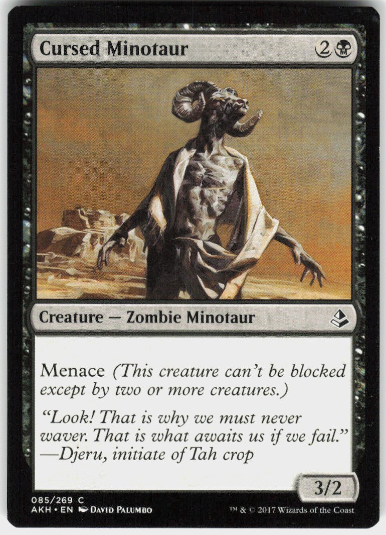 Cursed Minotaur #85 NM