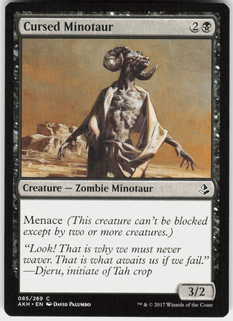 Cursed Minotaur #85 NM