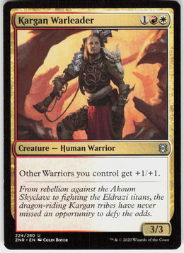 Kargan Warleader #224 NM