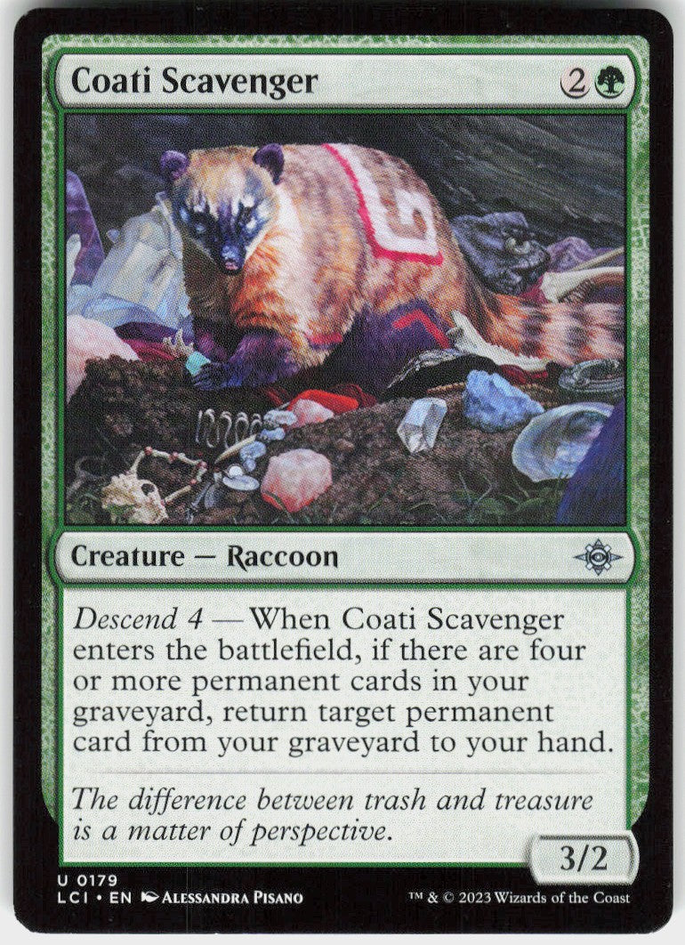 Coati Scavenger #179 NM