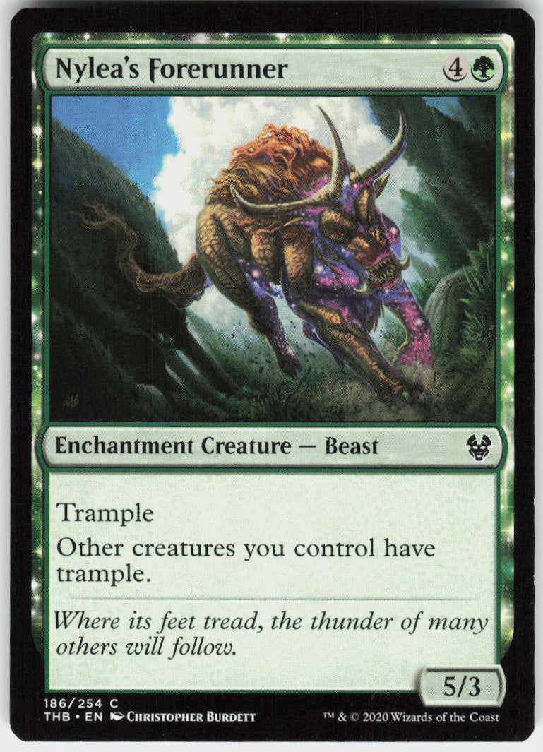 Nylea's Forerunner #186 NM