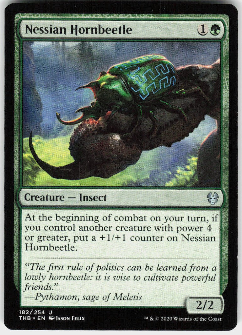 Nessian Hornbeetle #182 NM