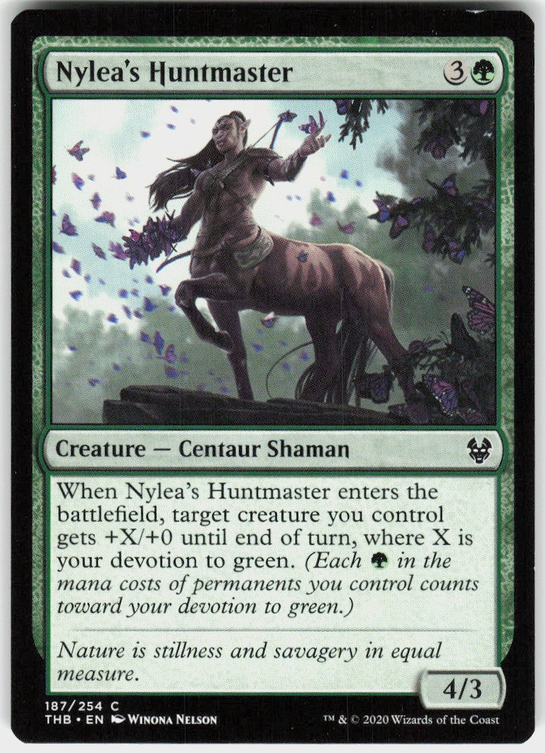 Nylea's Huntmaster #187 NM
