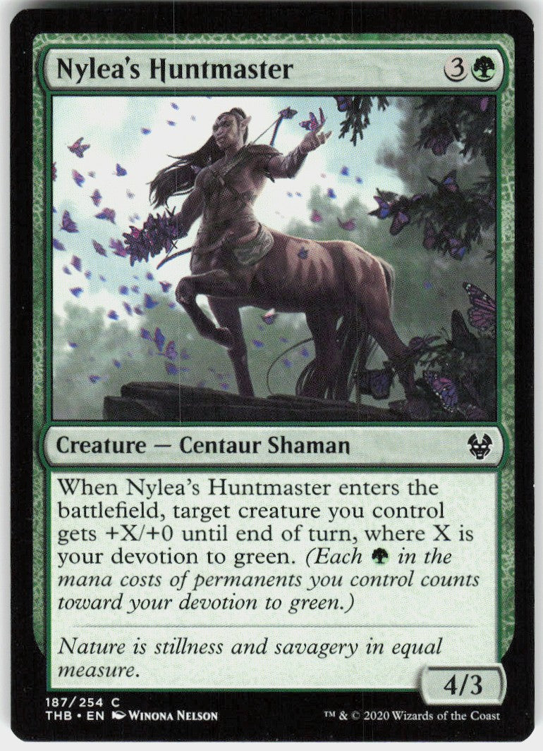 Nylea's Huntmaster #187 NM