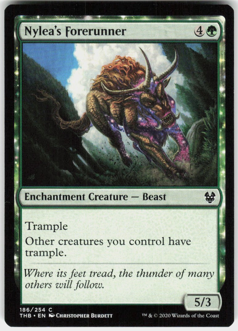 Nylea's Forerunner #186 NM
