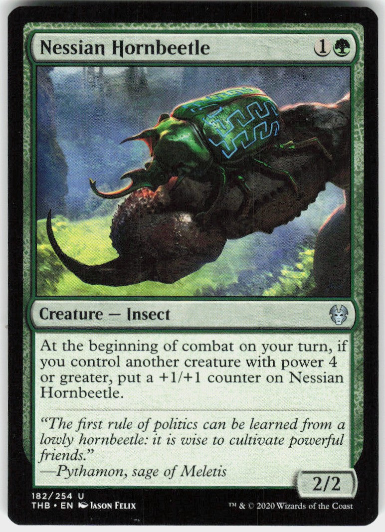 Nessian Hornbeetle #182 NM