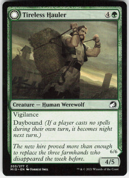 Tireless Hauler // Dire-Strain Brawler #203 NM