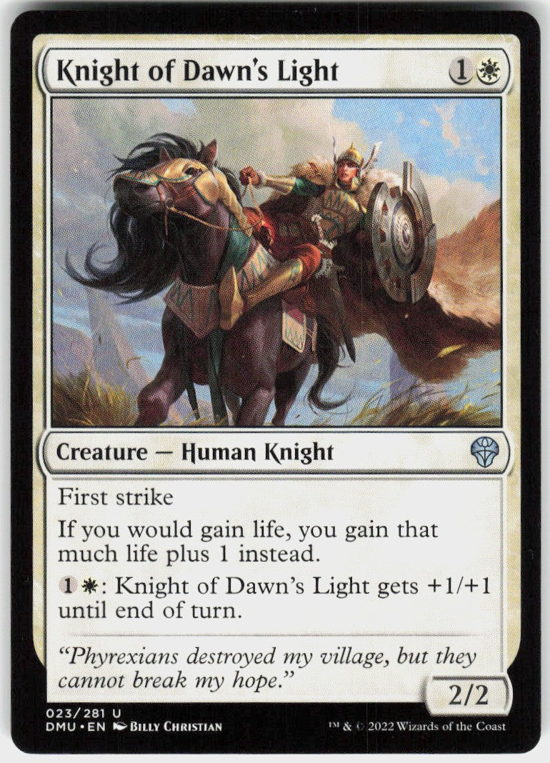 Knight of Dawn's Light #23 NM