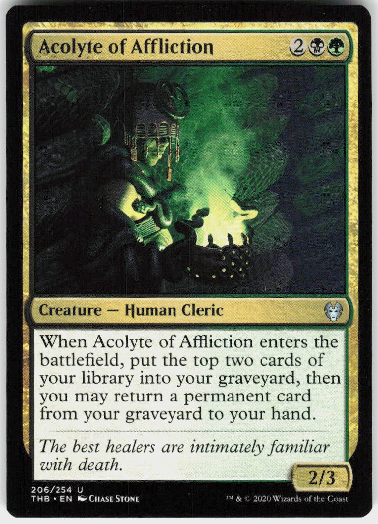 Acolyte of Affliction #206 NM