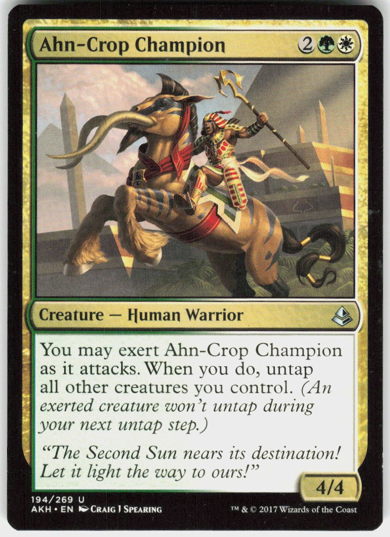 Ahn-Crop Champion #194 NM