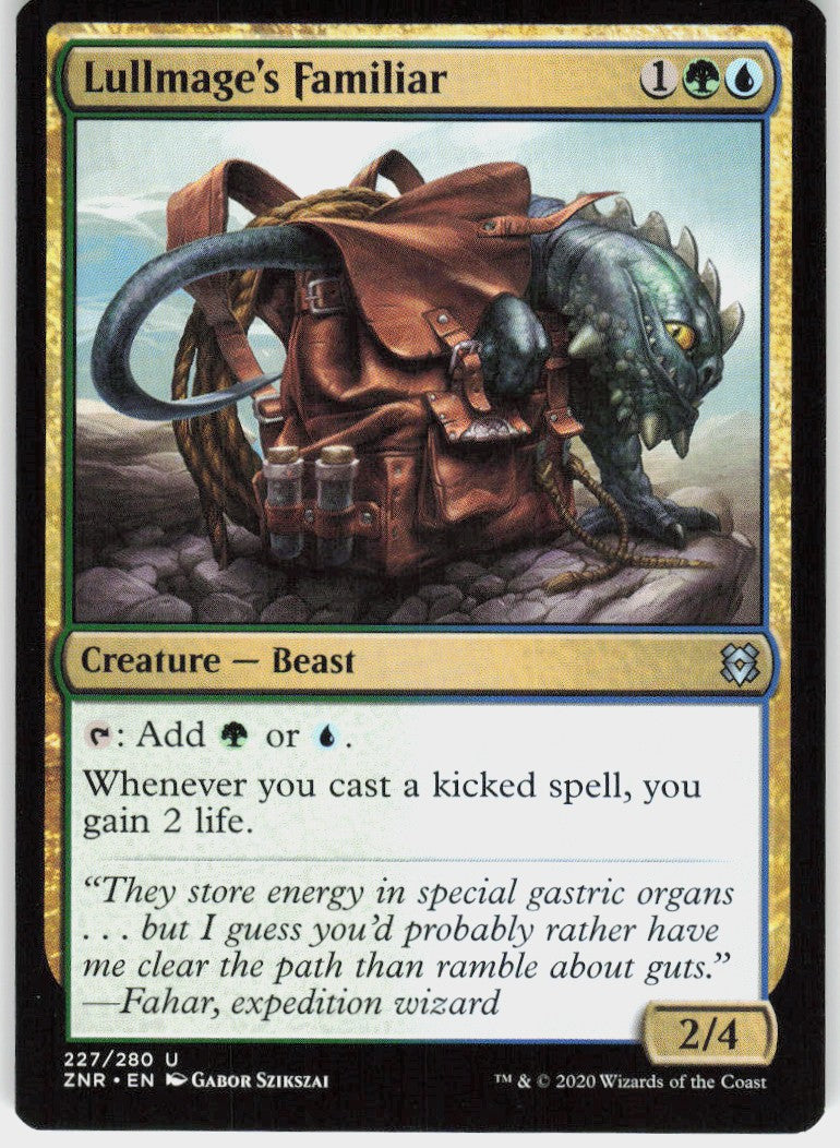 Lullmage's Familiar #227 NM