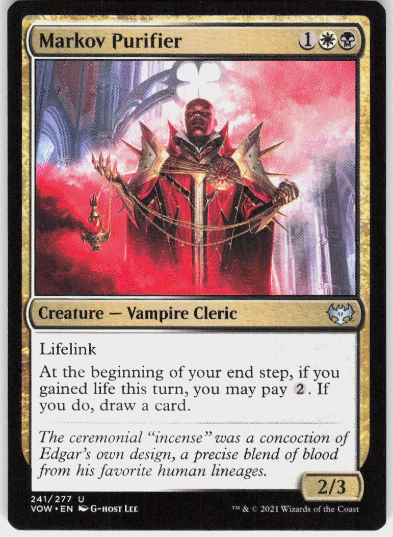 Markov Purifier #241 NM