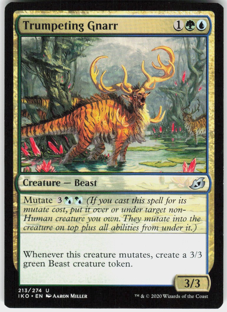 Trumpeting Gnarr #213 NM