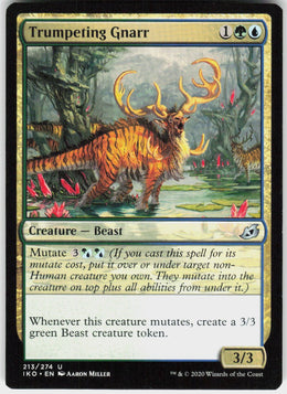 Trumpeting Gnarr #213 NM