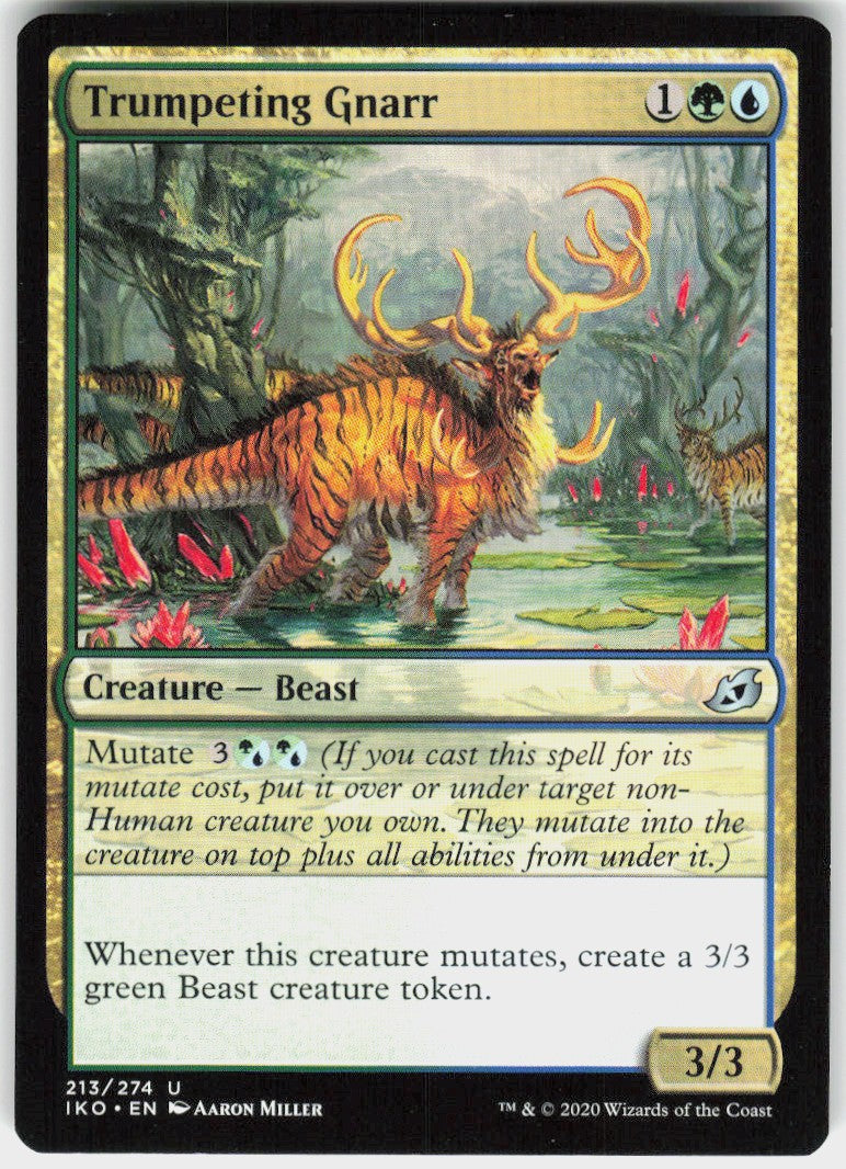 Trumpeting Gnarr #213 NM