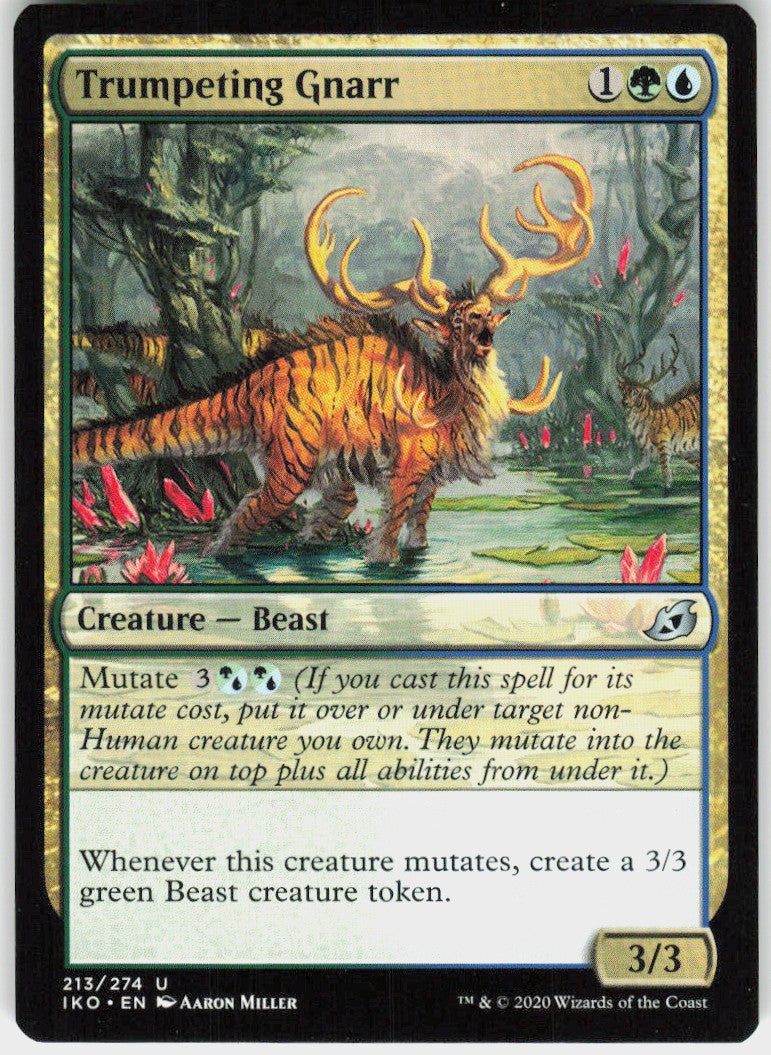 Trumpeting Gnarr #213 NM