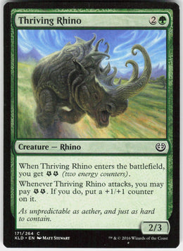 Thriving Rhino #171 NM