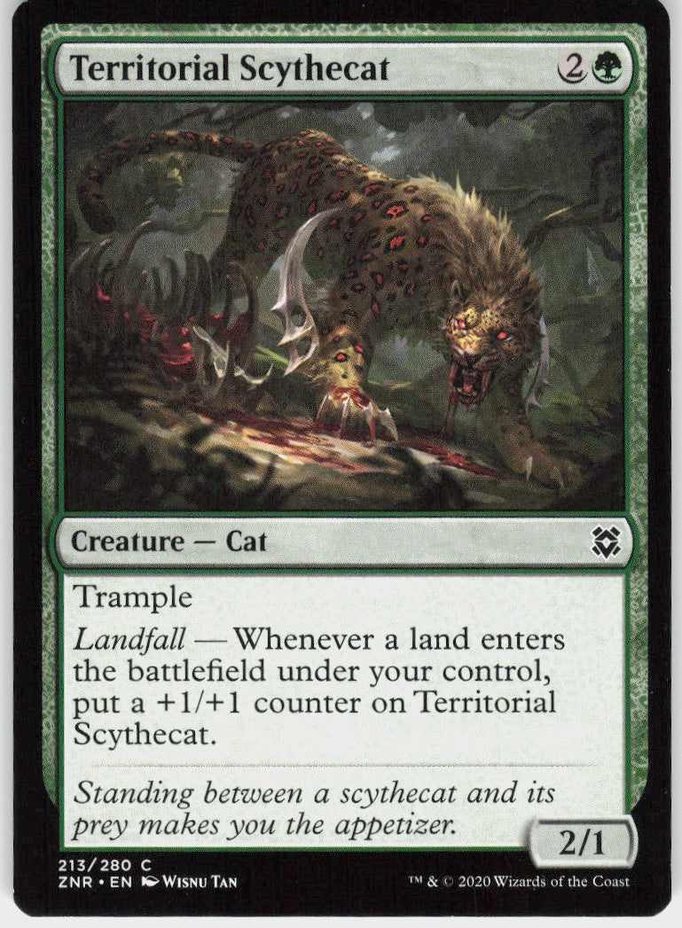 Territorial Scythecat #213 NM