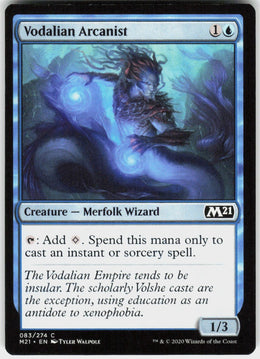 Vodalian Arcanist #83 NM