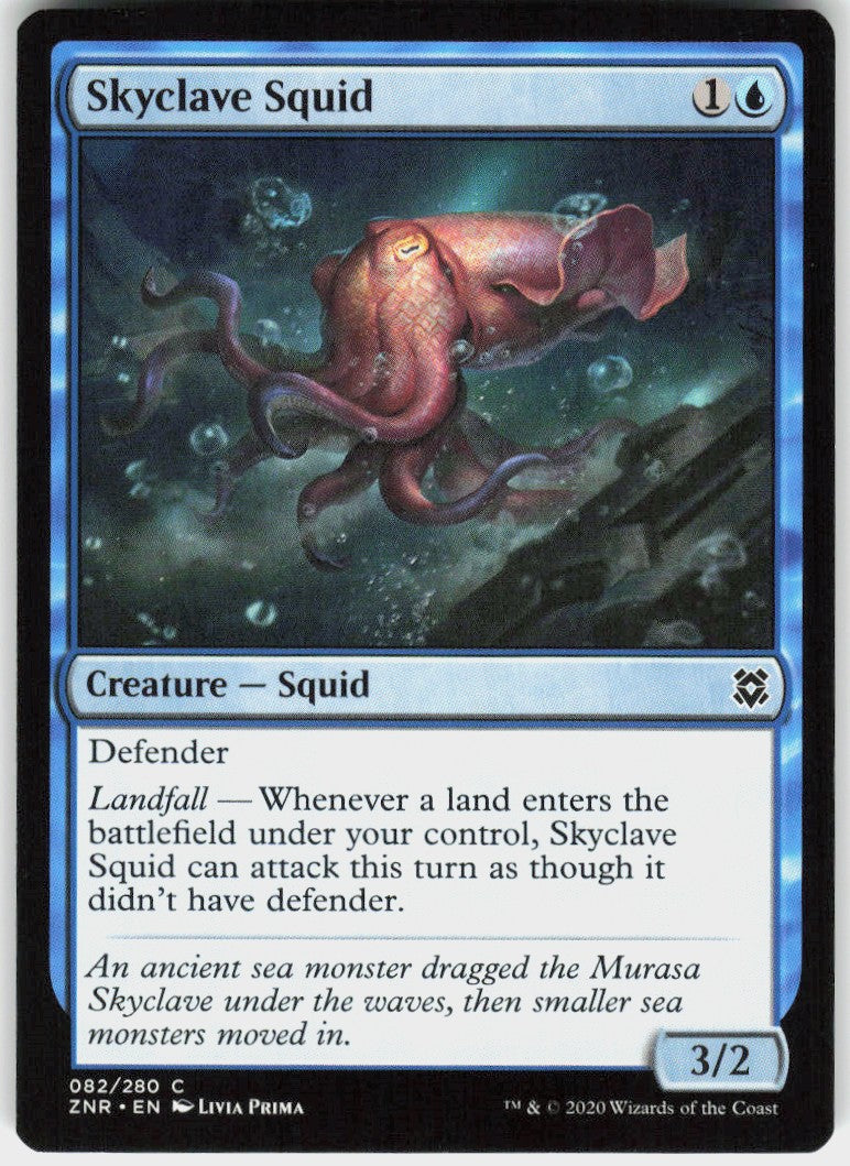 Skyclave Squid #82 NM
