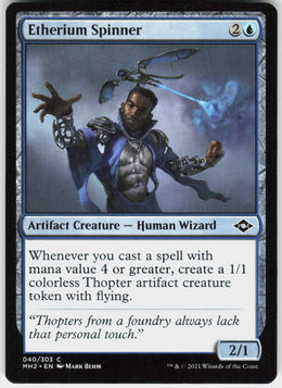 Etherium Spinner #40 NM