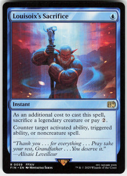 Louisoix's Sacrifice #59 NM
