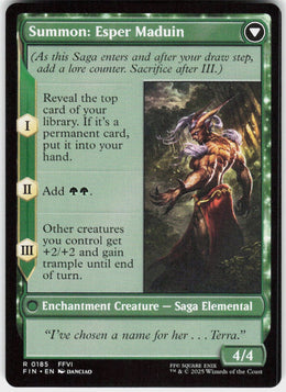 Esper Origins // Summon: Esper Maduin #185 NM