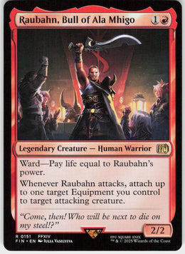 Raubahn, Bull of Ala Mhigo #151 NM