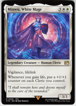 Minwu, White Mage #26 NM