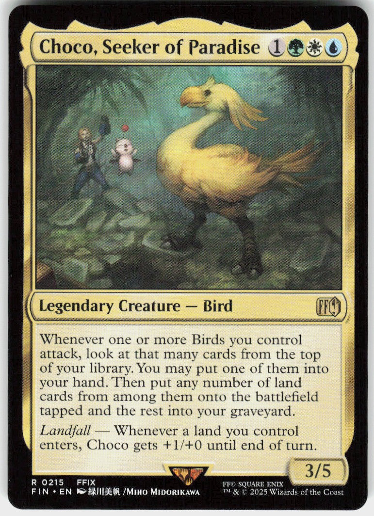 Choco, Seeker of Paradise #215 NM