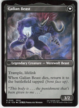 Vincent Valentine // Galian Beast #125 NM