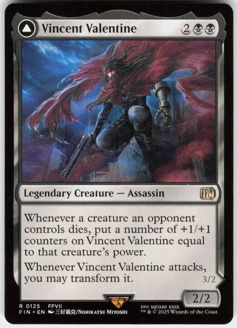Vincent Valentine // Galian Beast #125 NM